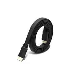 DBLUE - Cable HDMI Plano de 3 Metros con Compatibilidad 4K/FHD FT30 - Negro