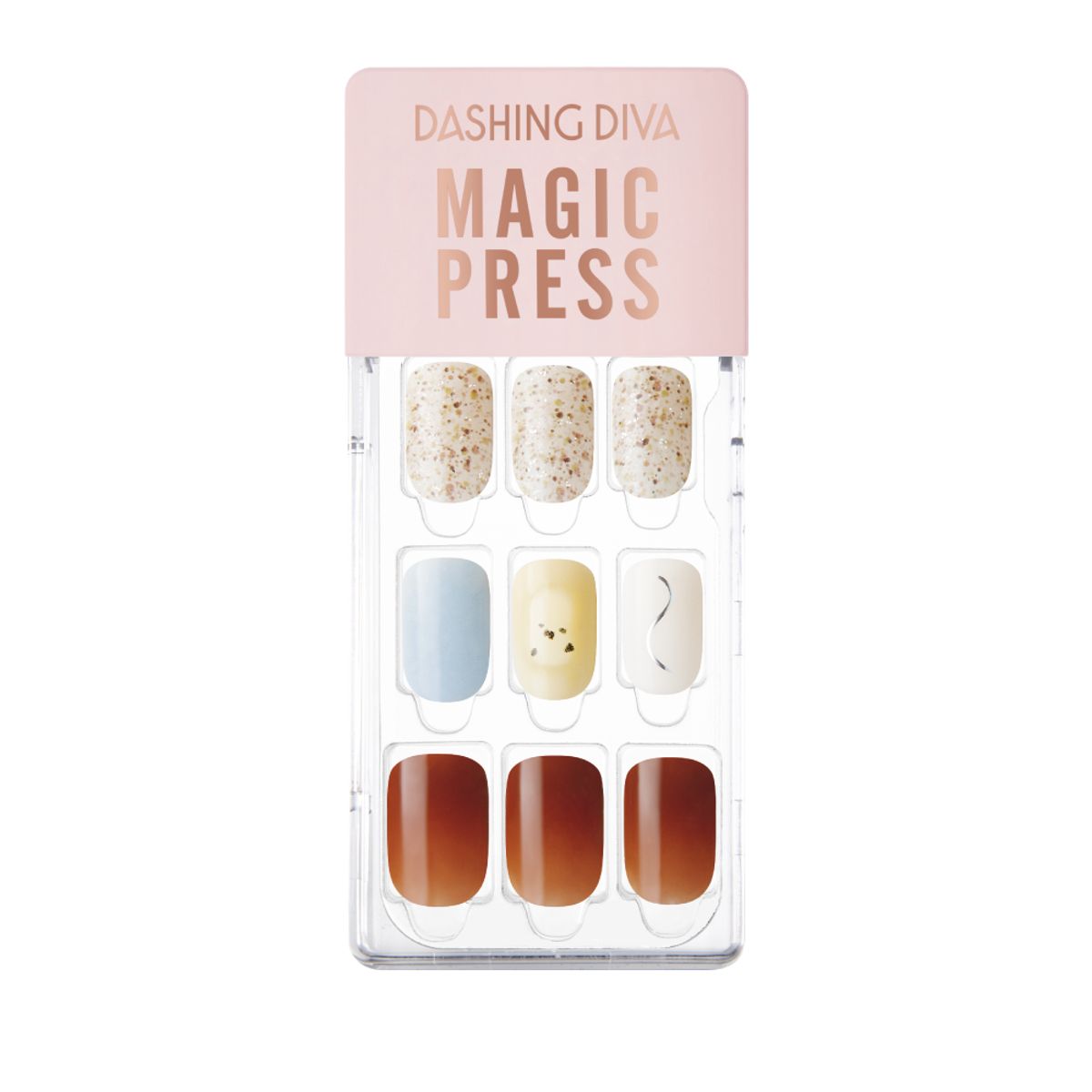 DASHING DIVA - Uñas Press On Manicura Dashing Diva MGL2F004RR DD01-264