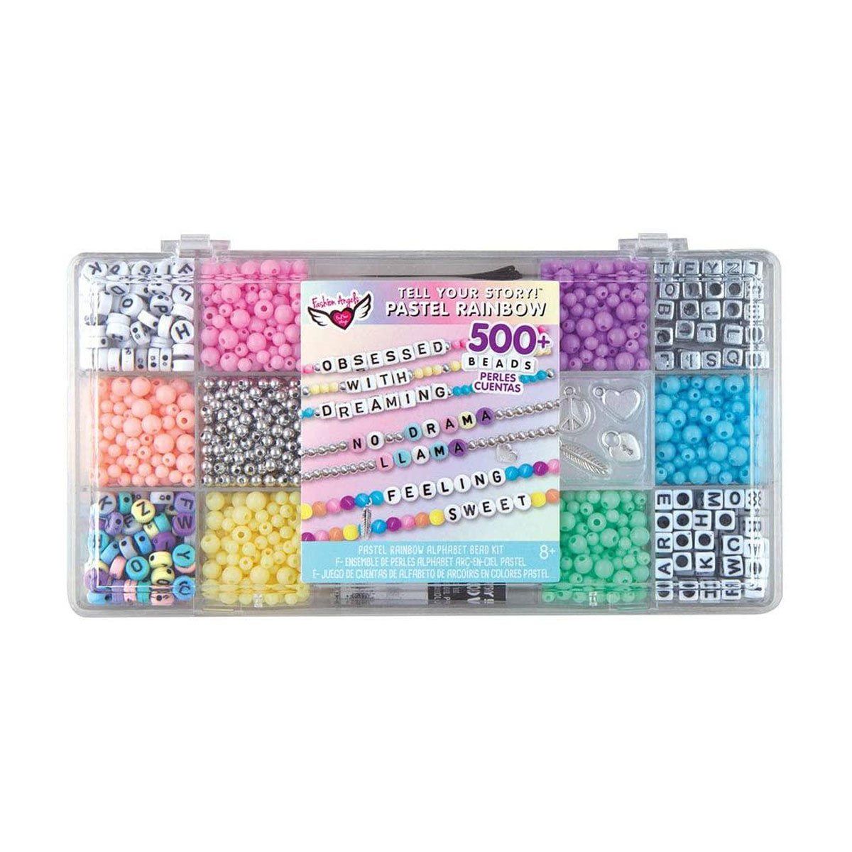 FASHION ANGELS - Estuche para Crear Pulseras Fashion Angels Colores Pasteles
