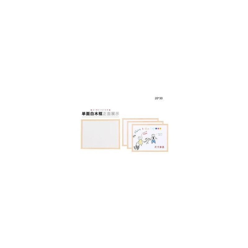 U BUY - 6x Pizarra Blanca 20 * 30 Cm