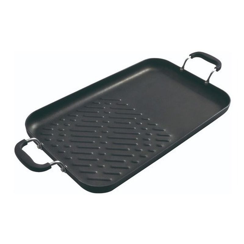 ILKO - Plancha Doble 46 X 28 Cm Antiadherente Majestic Ilko
