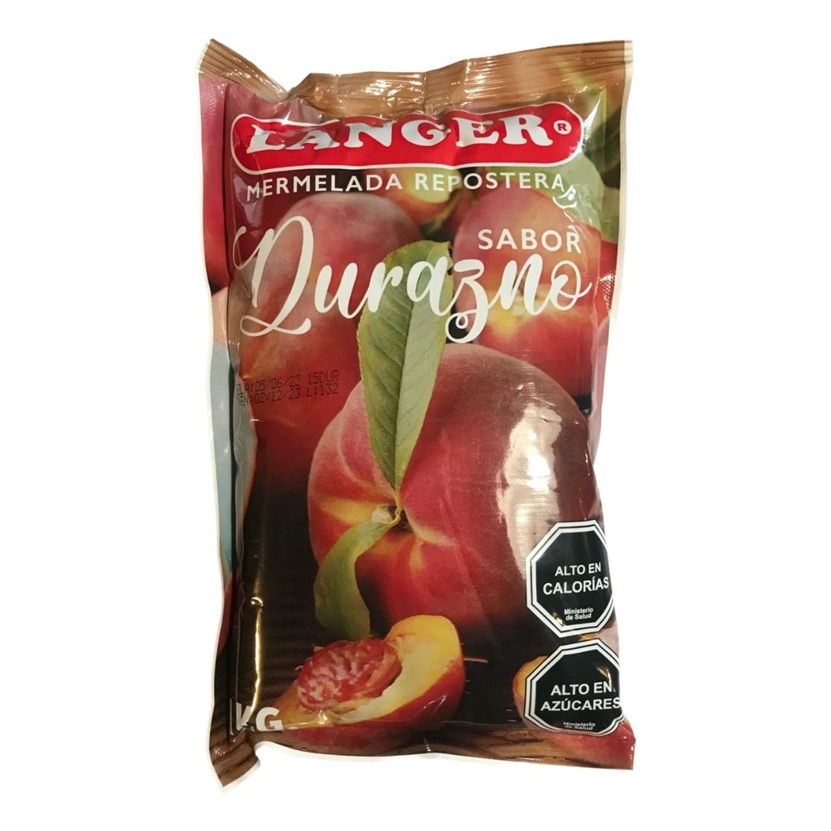 GENERICO - Mermelada De Durazno Langer 1 Kg