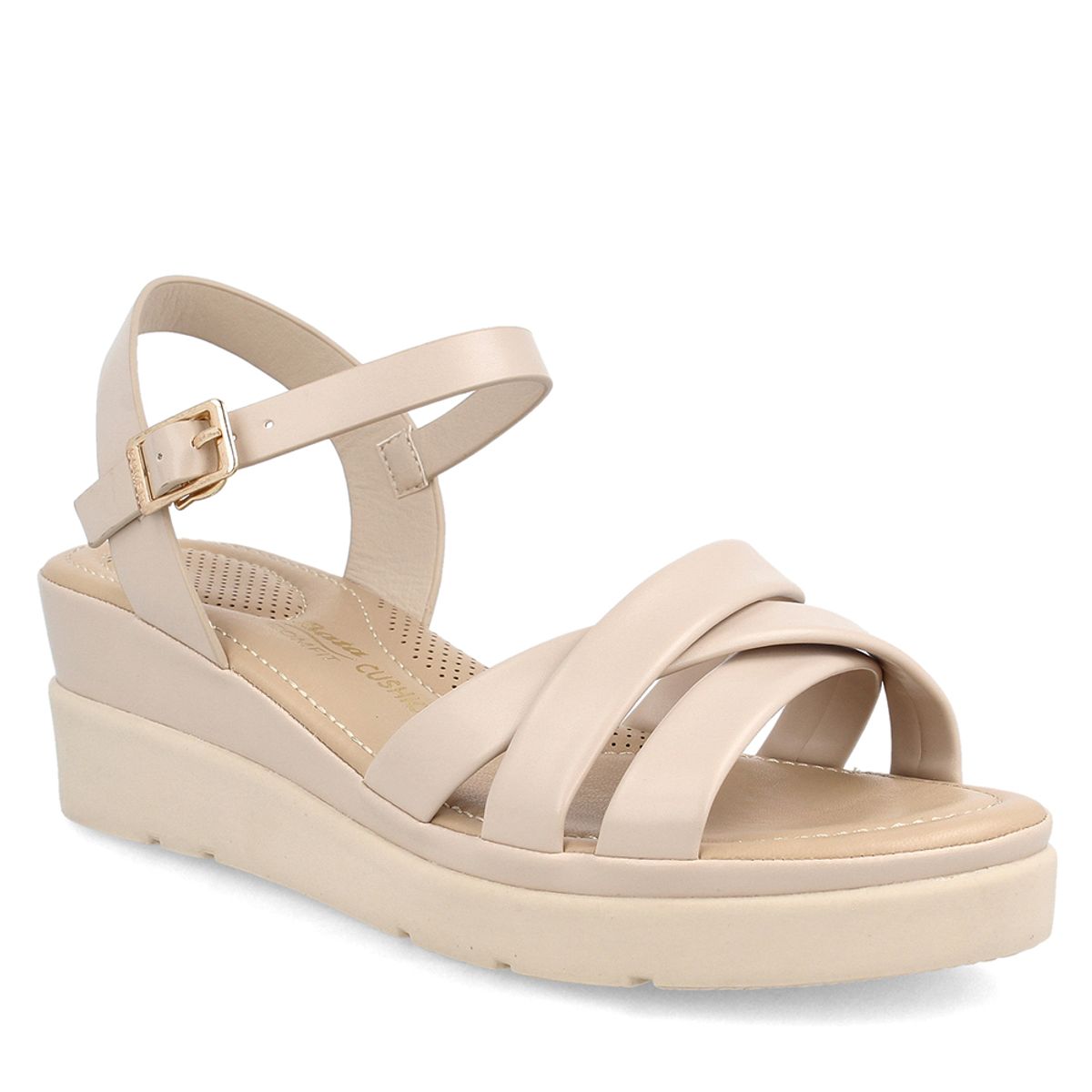 BATA - Sandalia Mujer Bata Comfit Ciarnsa Crema