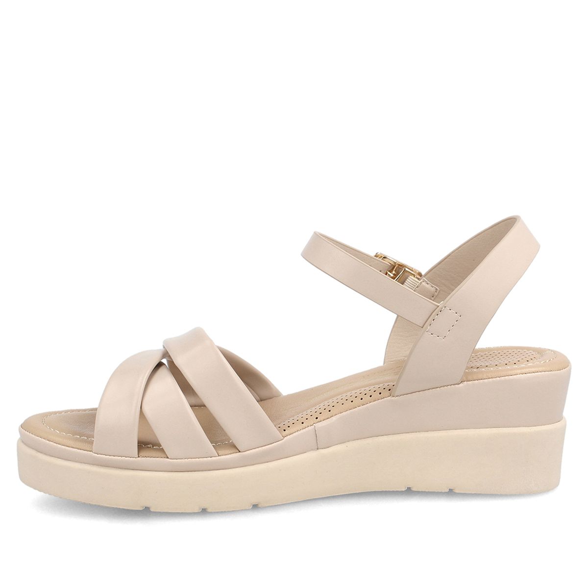 BATA - Sandalia Mujer Bata Comfit Ciarnsa Crema