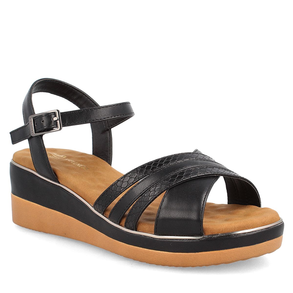 BATA - Sandalia Mujer Bata Comfit Brenda Negro