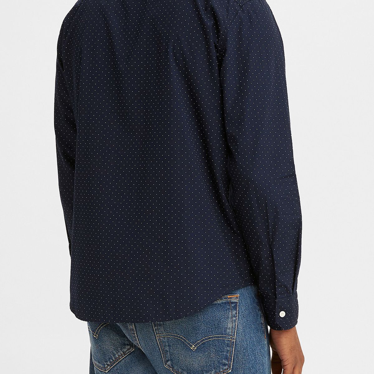 LEVIS - Camisa Puntos Hombre Regular Fit Azul Levis