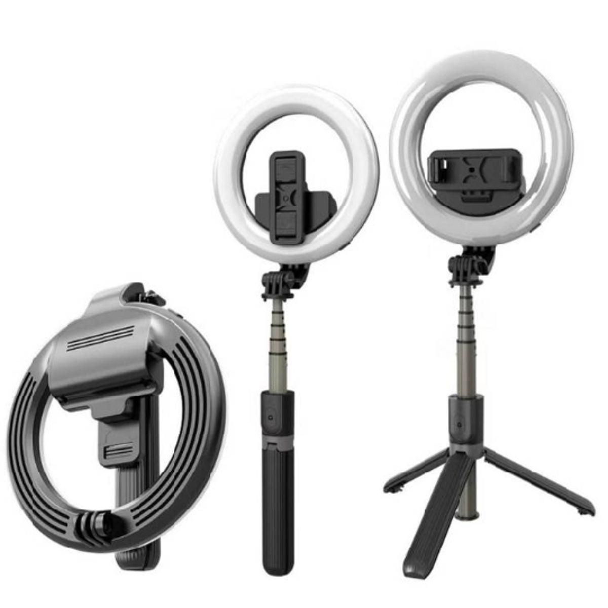 GENERICO - Aro de luz con Trípode y Palo Selfie L07