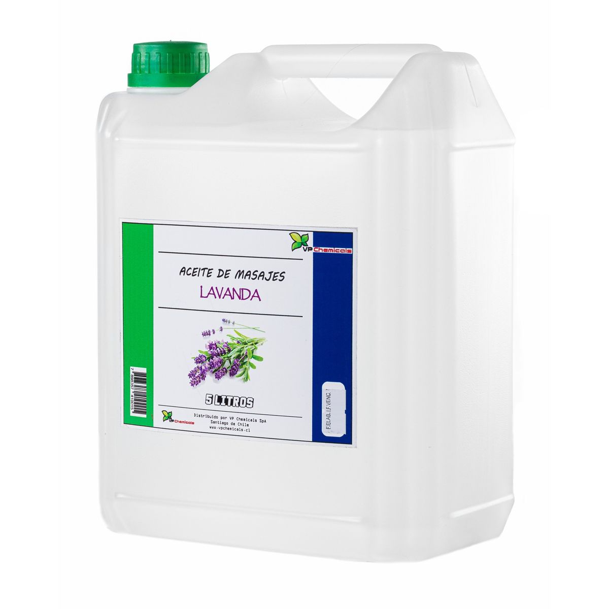 VP CHEMICALS - Aceite De Masajes Lavanda - Bidon 5 Litros