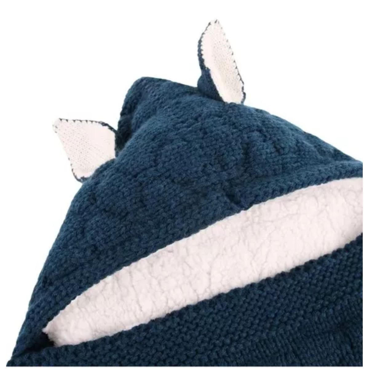 GENERICO - Saco Con Chiporro Para Bebé 0-3m  Invierno azul