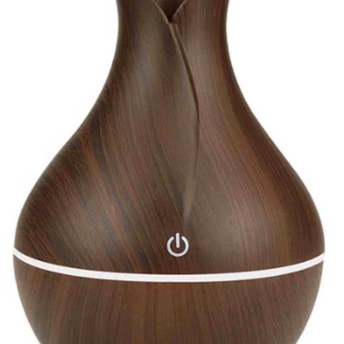 GENERICO - Aromatizador Difusor Humidificador Usb 7 Led Café