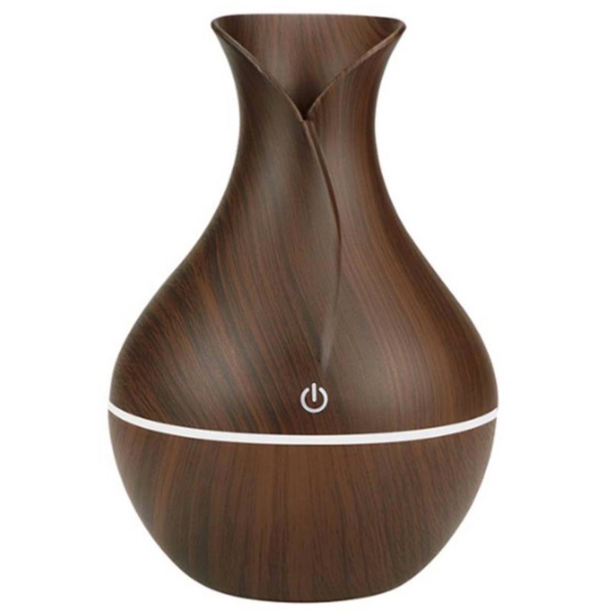 GENERICO - Aromatizador Difusor Humidificador Usb 7 Led Café