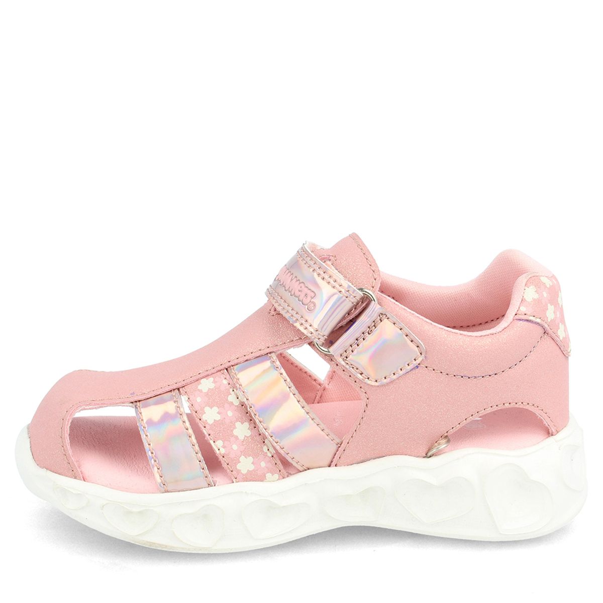 BUBBLE GUMMERS - SANDALIA NIÑA BUBBLEGUMMERS HEART LITE ROSADO 30-33