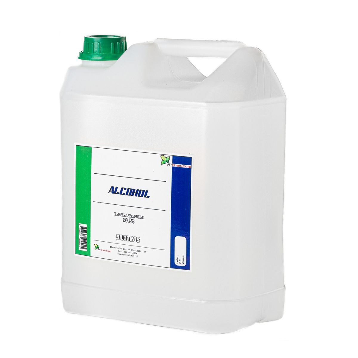 VP CHEMICALS - Alcohol Isopropílico Al 99,7% - 5 Litros