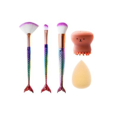 Imagen 2 del producto Anguoer® Kit Para Maquillaje Brochas Con Esponjas