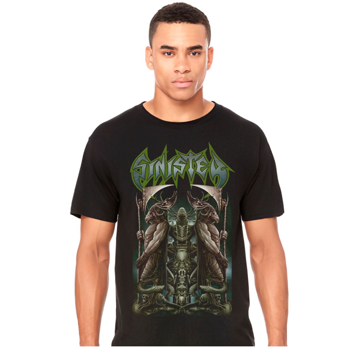 GENERICO - Sinister - Goat - Death Metal - Polera