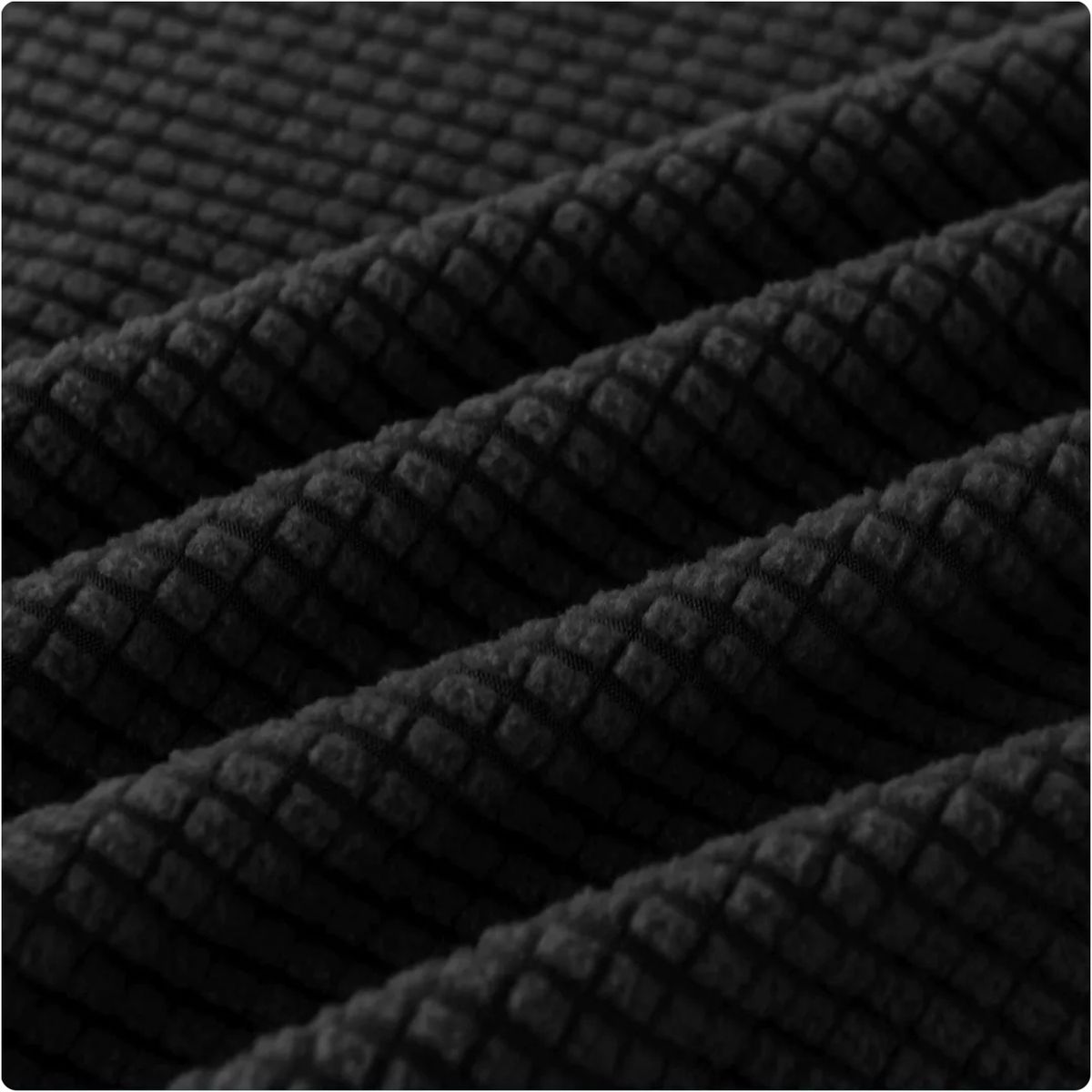 GENERICO - FUNDA PARA SOFA 2 CUERPO 140 A 175 TELA GRUESA CUADRILLE UNICOLOR