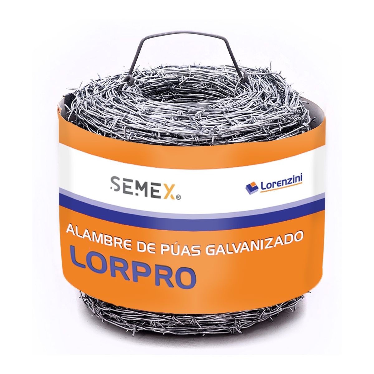 LORENZINI - Alambre de Puas #16 275 Metros Proteccion Perimetral