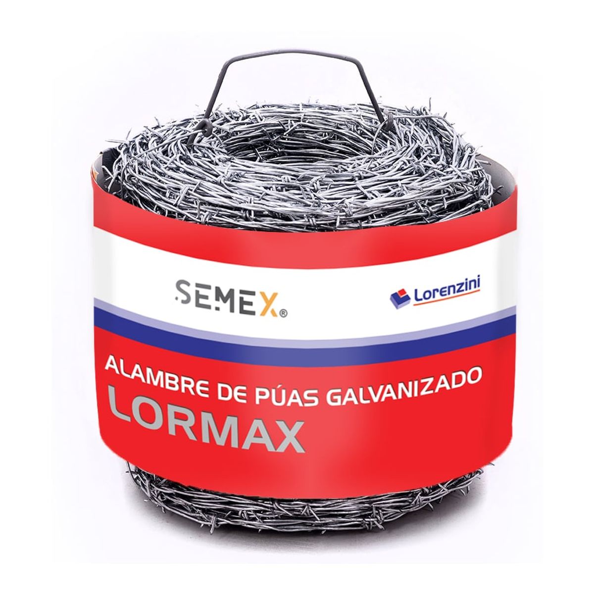 LORENZINI - Alambre de Puas #14 275 Metros Proteccion Perimetral