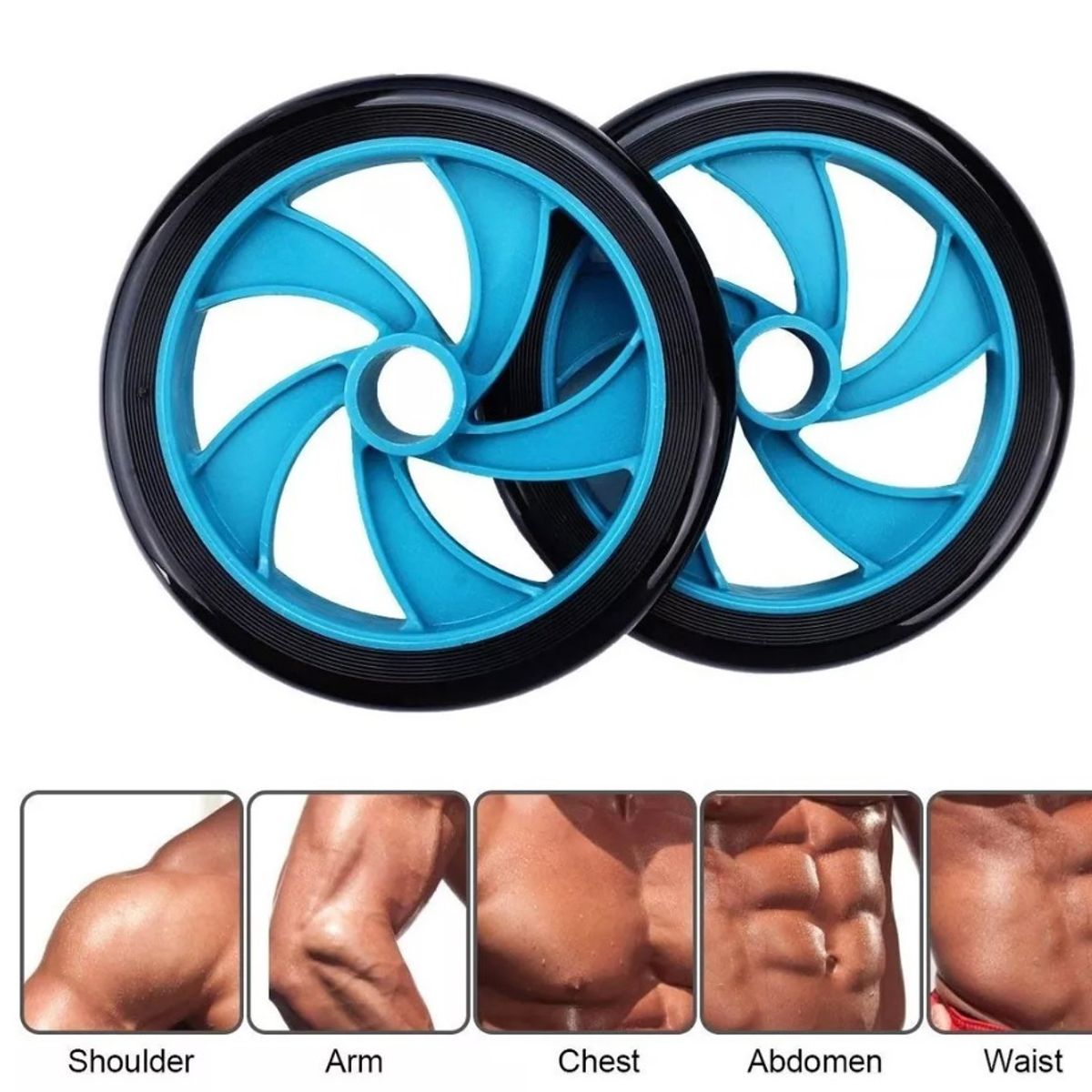 GENERICO - Rueda Ejercicios Rueda Abdominal Roller Wheel