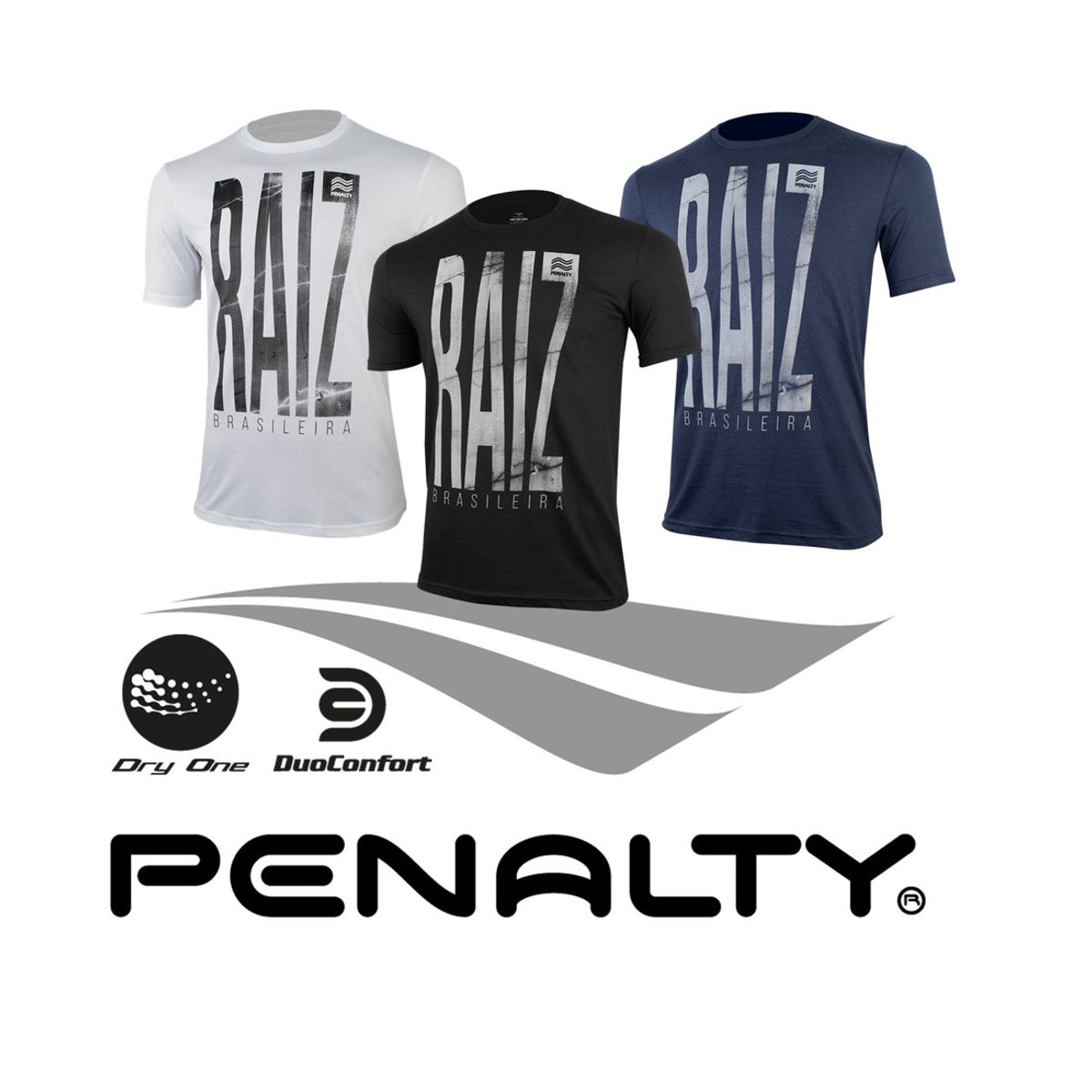 PENALTY - Polera Penalty Brasileira Blanco PENALTY