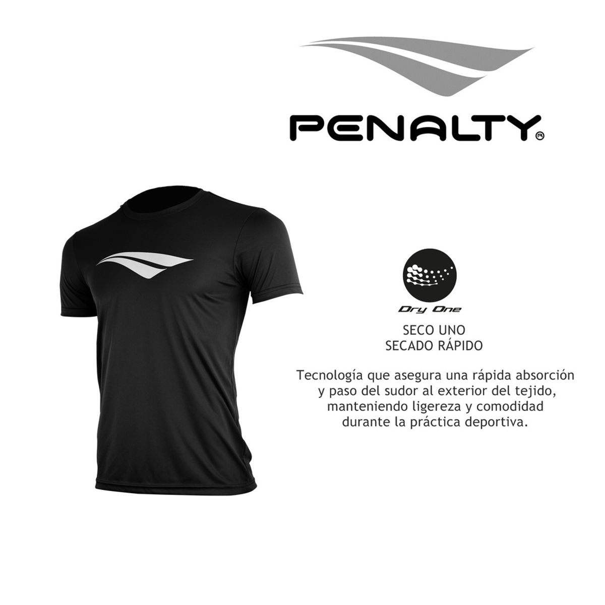 PENALTY - Polera Penalty Logomania Azul Rey PENALTY