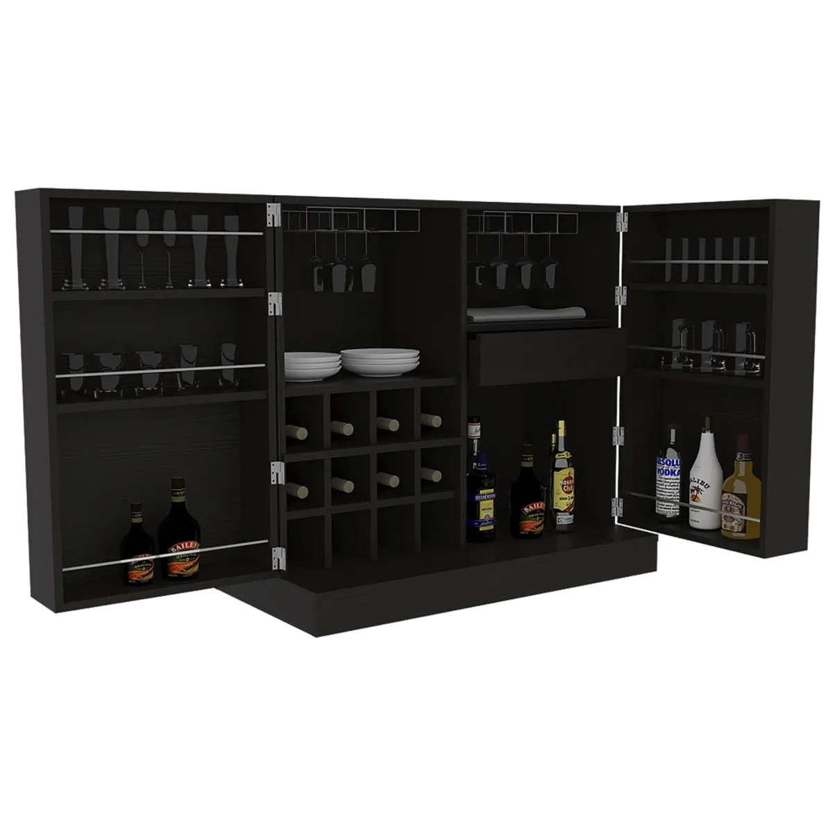 FMFURNITURE - Bar Bajo Sintra - Wengue