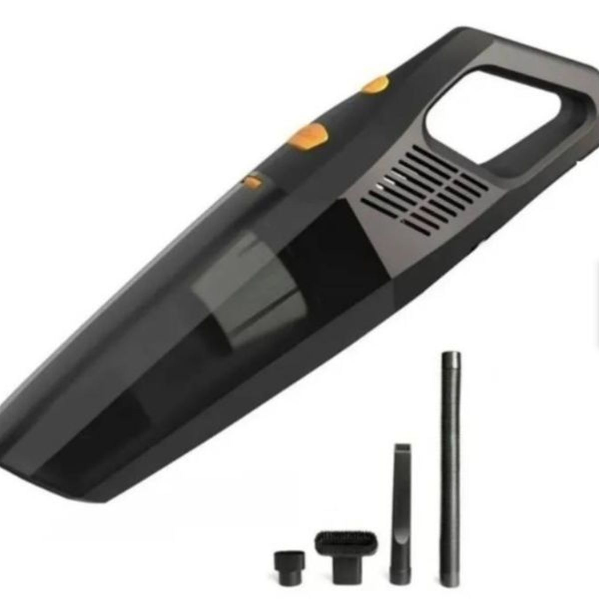 GENERICO - Aspiradora Para Auto 12v Filtro Lavable Potente Con Luz Led