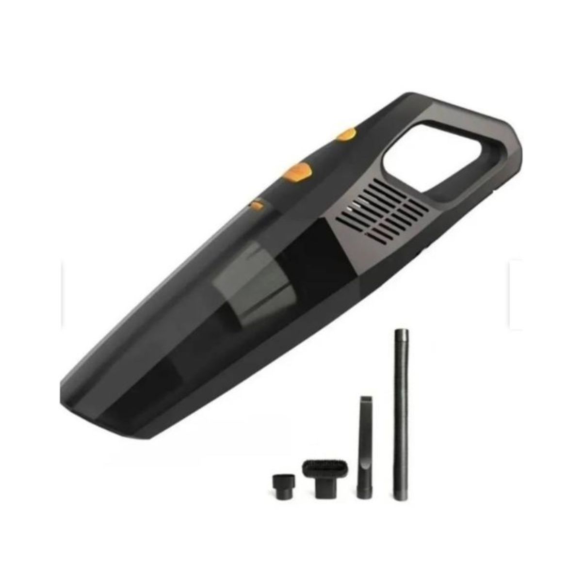 GENERICO - Aspiradora Para Auto 12v Filtro Lavable Potente Con Luz Led