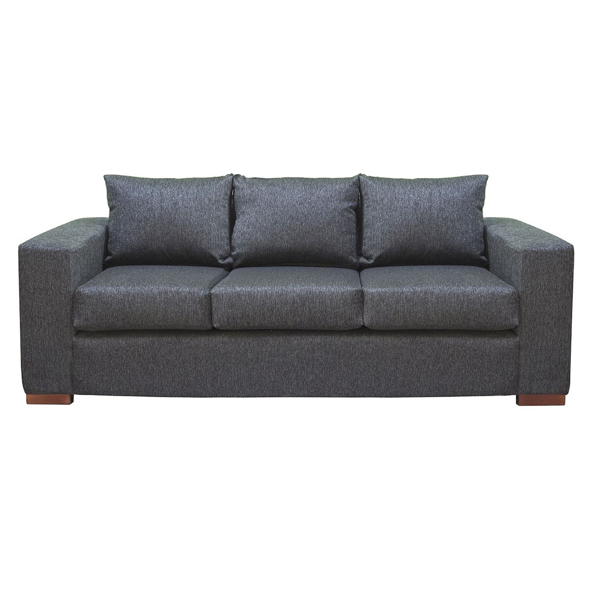 DKORA - Sofá Connor 3 cuerpos  Marengo