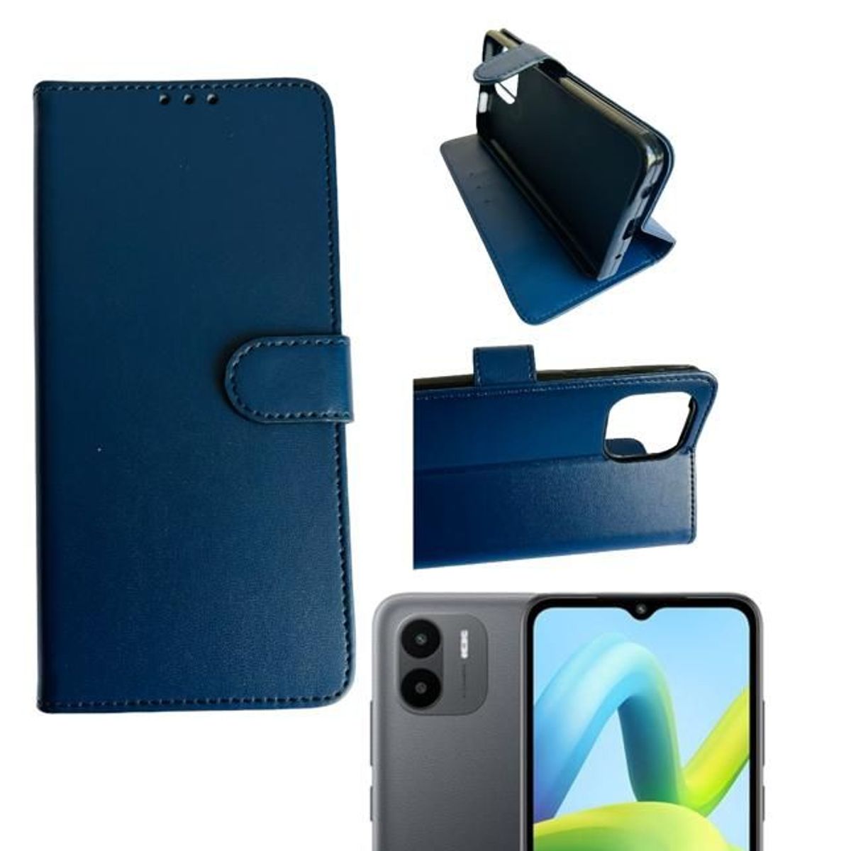GENERICO - Carcasa Para Xiaomi Redmi A1 Flip Cover Agenda