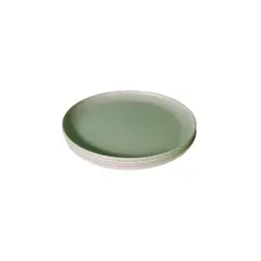 HOMEWELL - Set Platos Gris (4u)