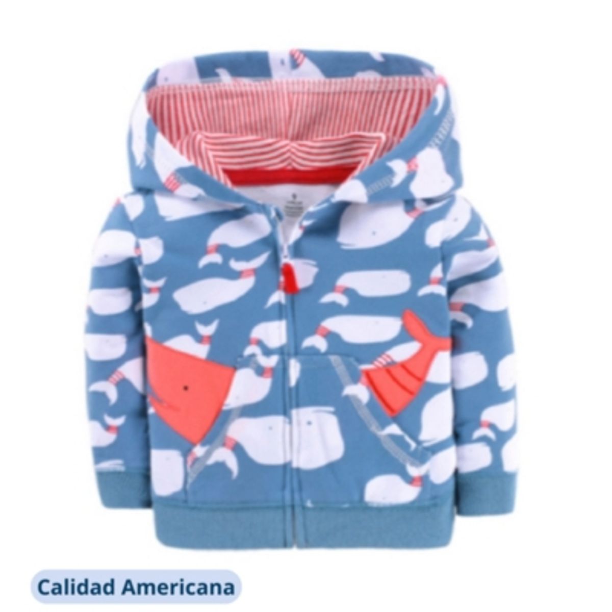 TEDMIMAK - Polerón Tedmimak Bebe Niña Ballena