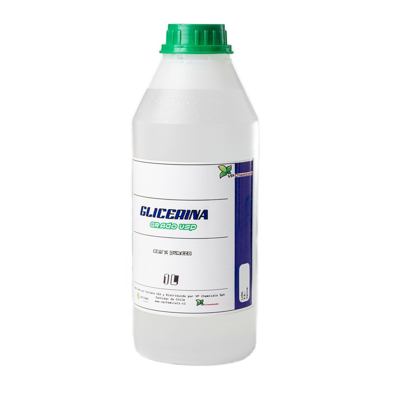 VP CHEMICALS - Glicerina Vegetal Grado Usp - 1 Litro