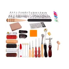 GENERICO - Kit 59 Piezas Herramientas Cuero Y Pieles Profesional