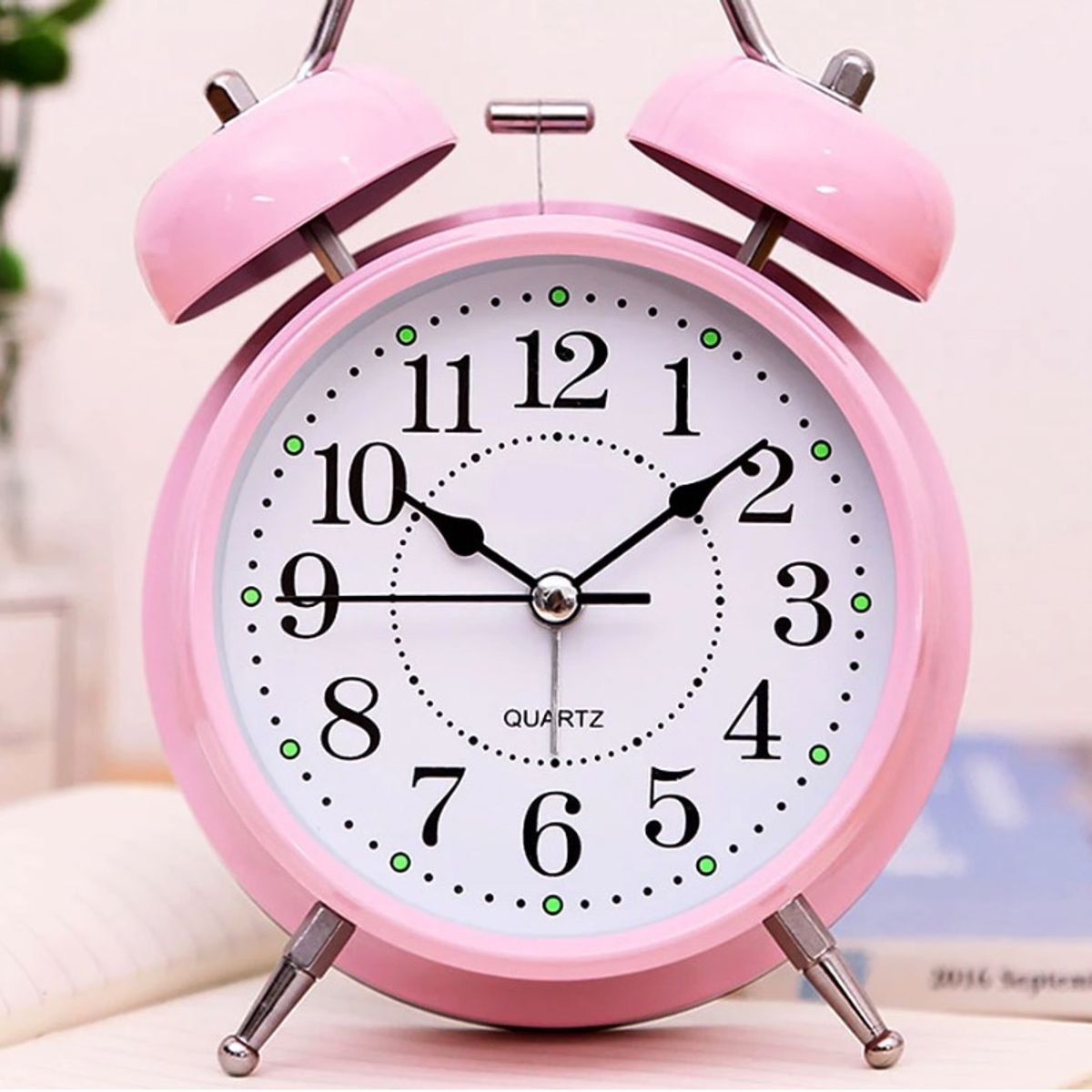 GENERICO - Reloj De Mesa Alarma Despertador Modelo Analogo Grande