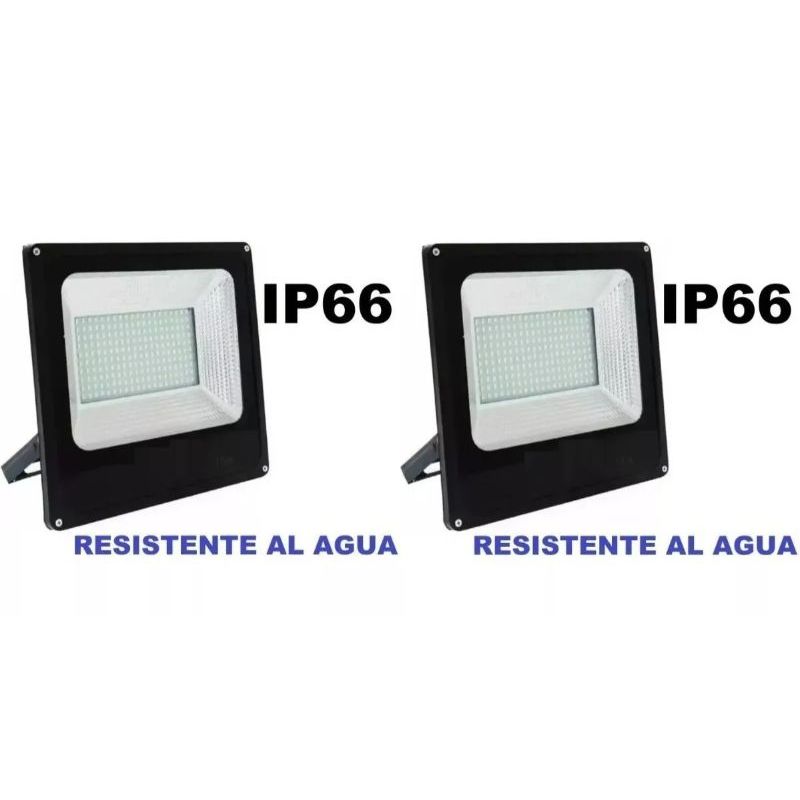 GENERICO - Foco 200w Proyector Led X2 Exterior Reflector Ip66 Canchas