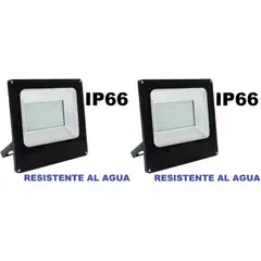 GENERICO - Foco 200w Proyector Led X2 Exterior Reflector Ip66 Canchas