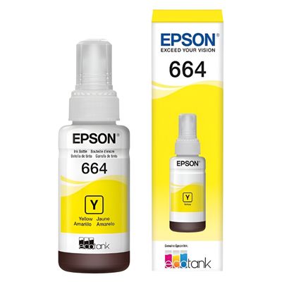 Imagen 2 del producto Tinta 664 Original Amarillo 70Ml Premium Edition