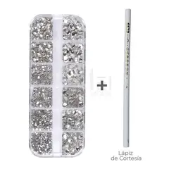 U BUY - Kit De Cristales De Manicure + 1 Lápiz Toma Cristal