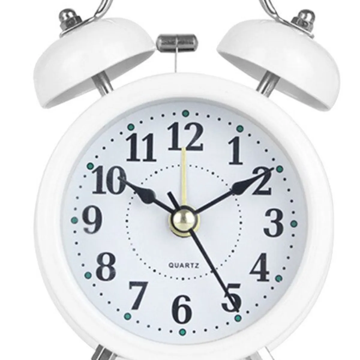 GENERICO - Reloj De Mesa Alarma Despertador Modelo Analogo Pequeño ROsa