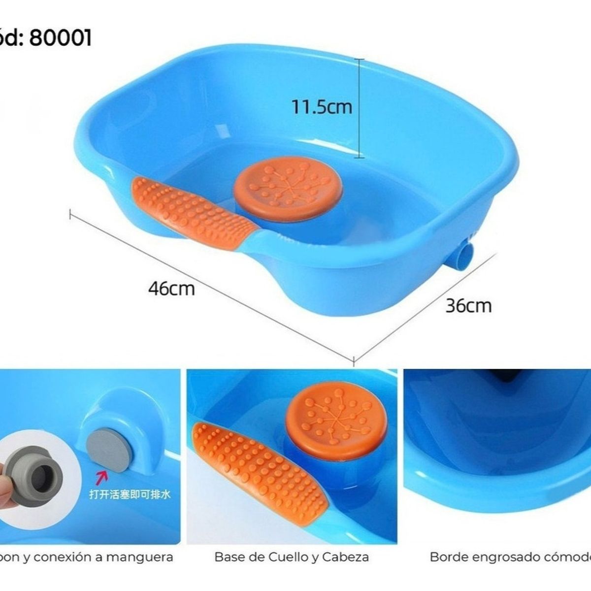 U BUY - Lavapelos De Mesa Con Base Cuello Y Cabeza