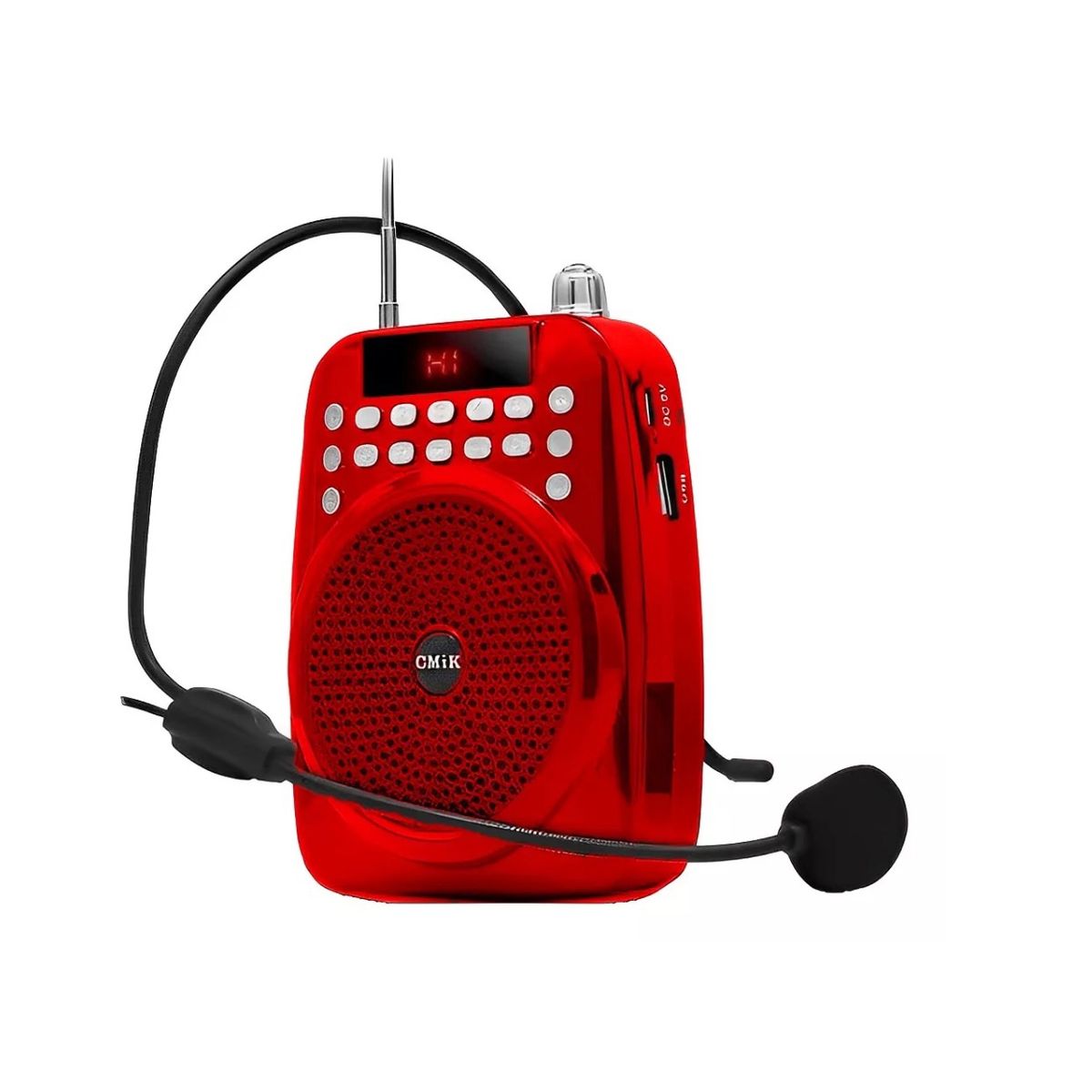 GENERICO - Megafono Bluetooth Amplificador Voz Microfono Conferencia