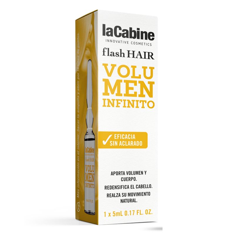 LA CABINE - Ampolla Flash Hair Infinite Volume 5ml