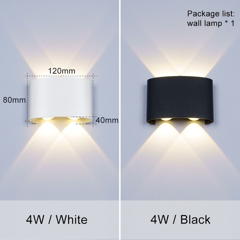 U BUY - Luz De Escalera De Luz De Pared Led A Prueba De Agua