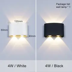U BUY - Luz De Escalera De Luz De Pared Led A Prueba De Agua