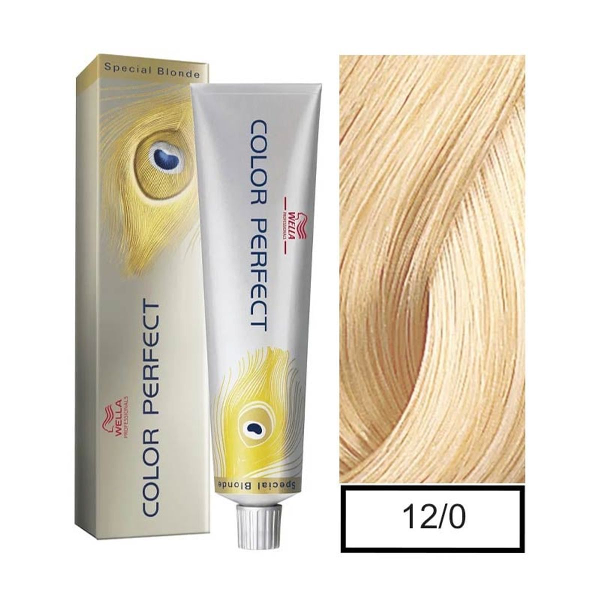 WELLA - Tintura Permanente Wella 12/0 Color Perfect 60Gr  Mas oxidante