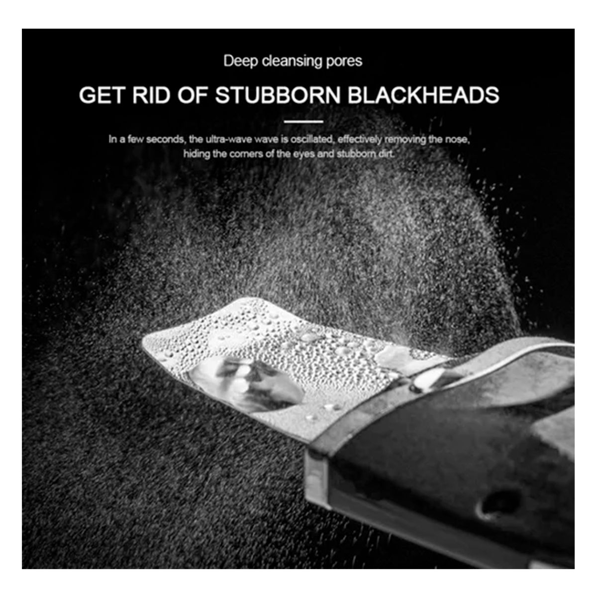 GENERICO - Paleta Peeling Ultrasonico Facial 3-1 + Set 7 Comedones