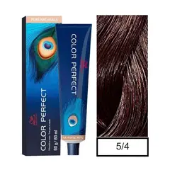 WELLA - Tintura Permanente 5/4 Color Perfect 60Gr Mas oxidante