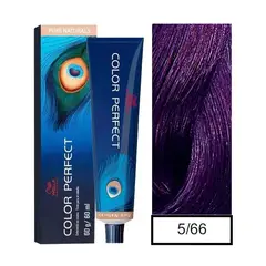 WELLA - Tintura Permanente 5/66 Color Perfect 60Gr Mas oxidante