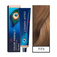 WELLA - Tintura Permanente 7/73 Color Perfect 60Gr Mas oxidante